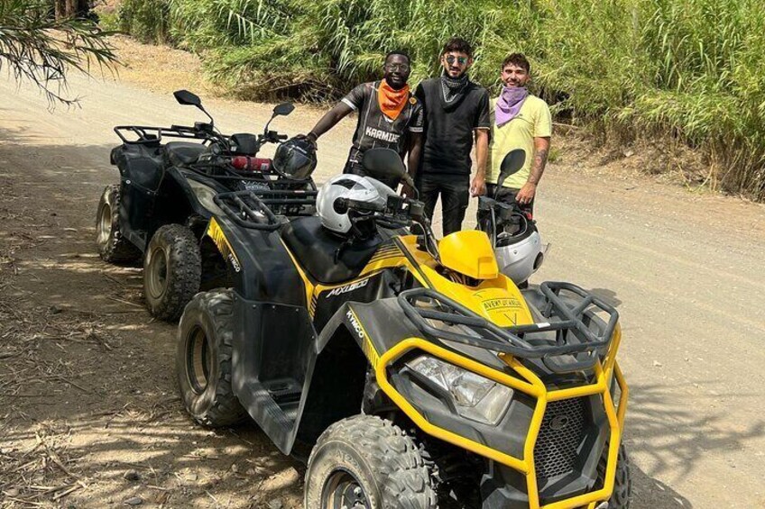 2 hours guided Quad tour in Mijas, Malaga.