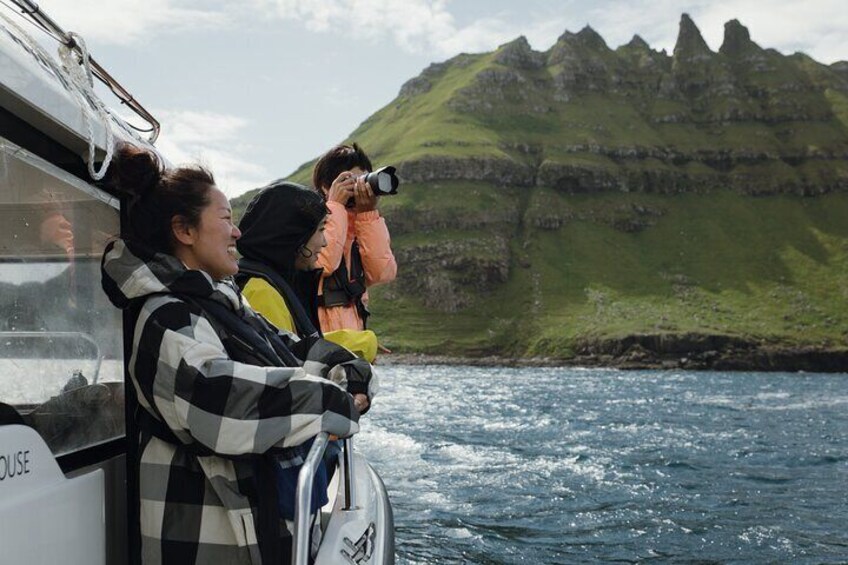 Photography Boat Tour in Vágar