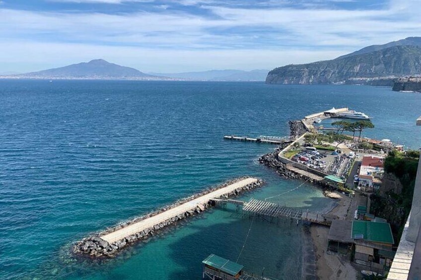 view of the Gulf of Naples