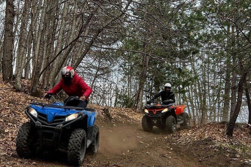 Quad tour on the Etna volcano