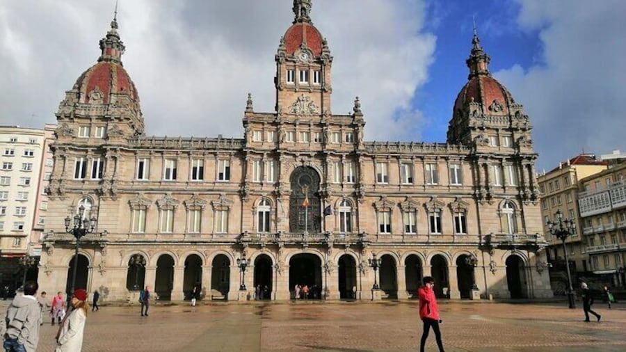 Recorrido Ciudad Vieja de A Coruña,