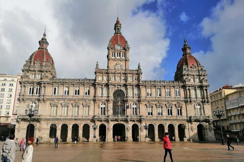 Recorrido Ciudad Vieja de A Coruña,