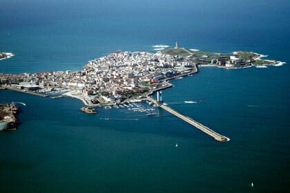 Recorrido Ciudad Vieja de A Coruña,