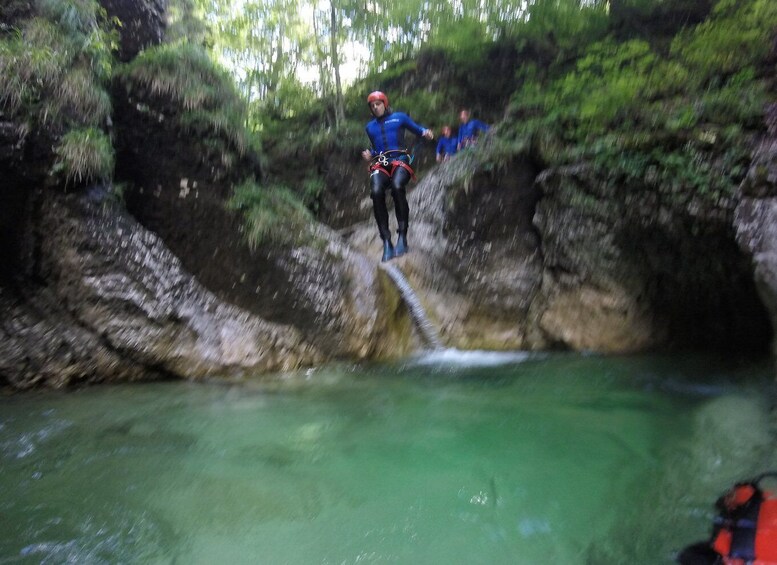 Picture 2 for Activity Bovec: Medium Difficulty Canyoning Tour in Fratarica + photo