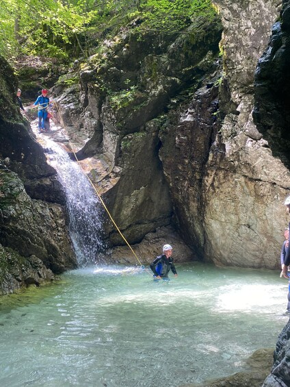 Picture 1 for Activity Bovec: Medium Difficulty Canyoning Tour in Fratarica + photo