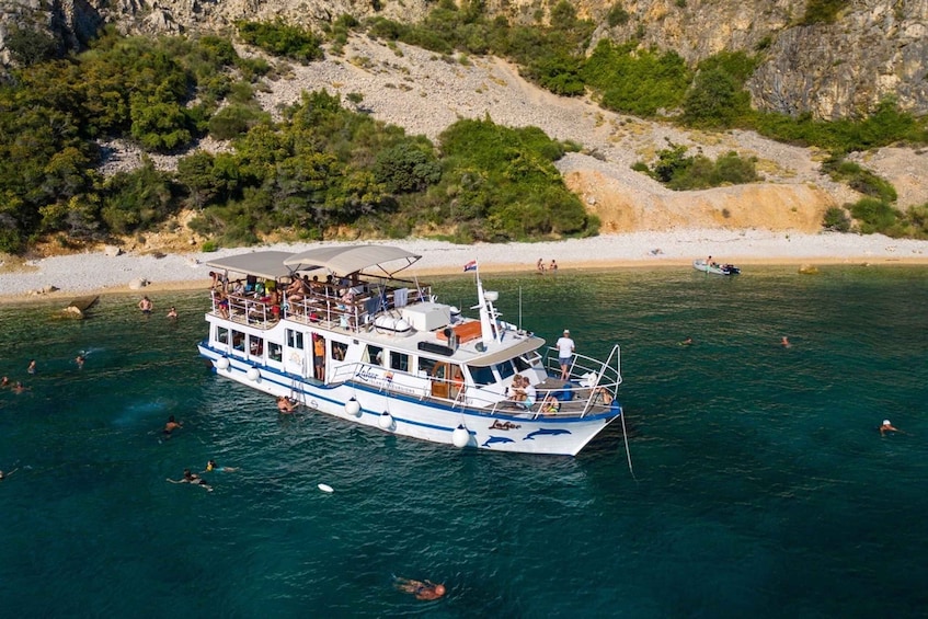 Punat: Grgur, Goli, Rab, and Krk Island Boat Trip with Lunch