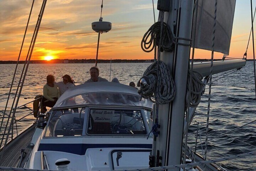 Sunset Sailing Experience in Maine