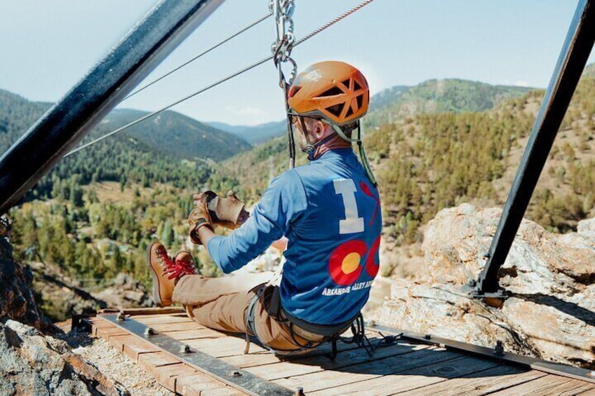 Idaho Springs Cliffside Zipline