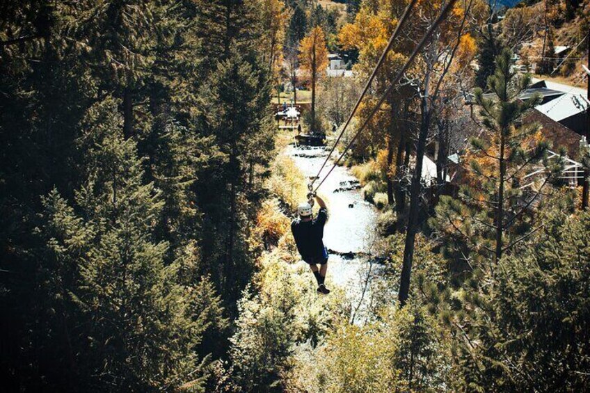 Idaho Springs Cliffside Zipline