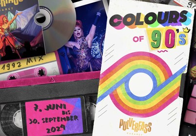 Hamburg: Colours of 90's Show Ticket at Pulverfass Cabaret