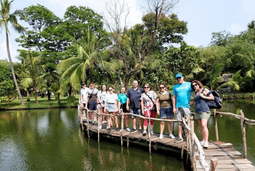 Luxury Speed Boat to Phu Chau Temple Binh Quoi Village Morning Tour