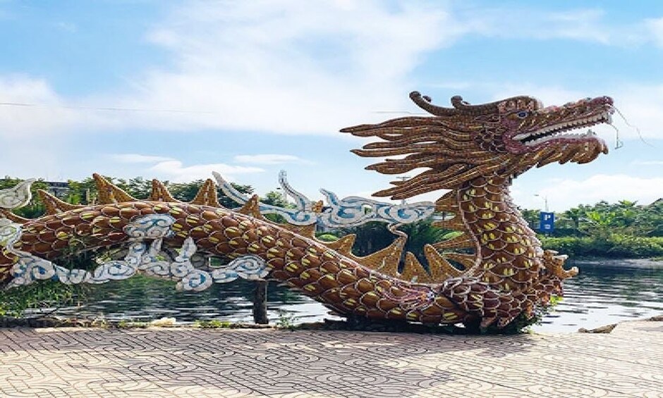Luxury Speed Boat to Phu Chau Temple Binh Quoi Village Morning Tour