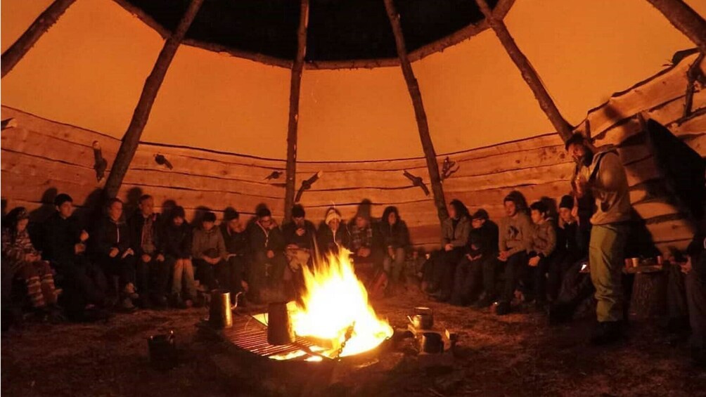 Ushuaia at Night: Dinner by Snow and Fire, Sleds and Adventure