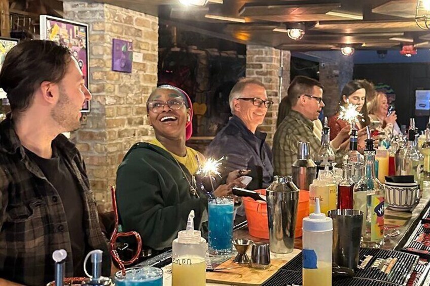 Immersive Mixology Class and Walk through Experience in Chicago