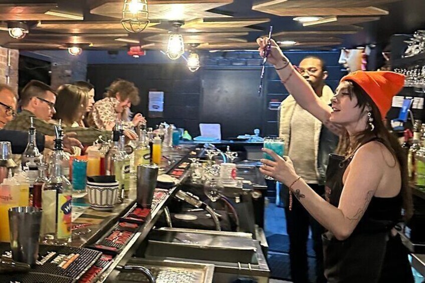 Immersive Mixology Class and Walk through Experience in Chicago