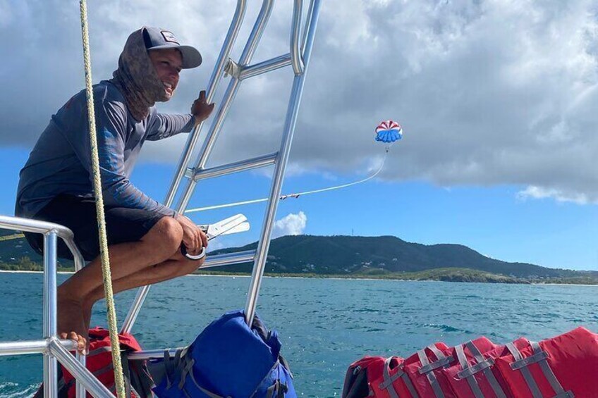 Parasail Experience in St Croix