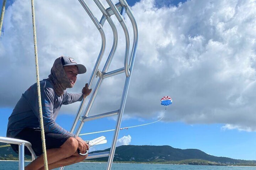 Parasail Experience in St Croix