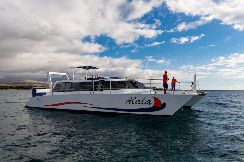 Snorkel Whale Watch departing Kawaihae