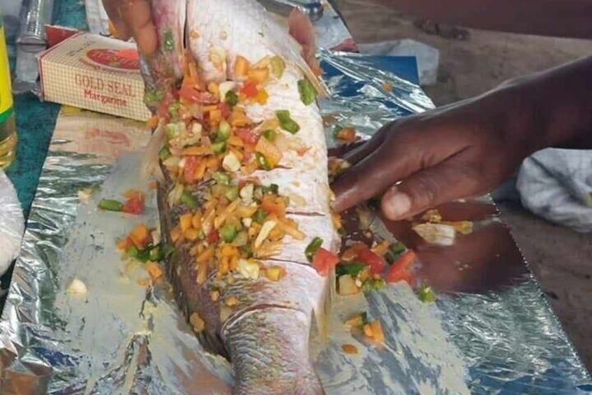 Negril Lobster Lunch on Booby Cay & Snorkeling To a Sunken Cannon