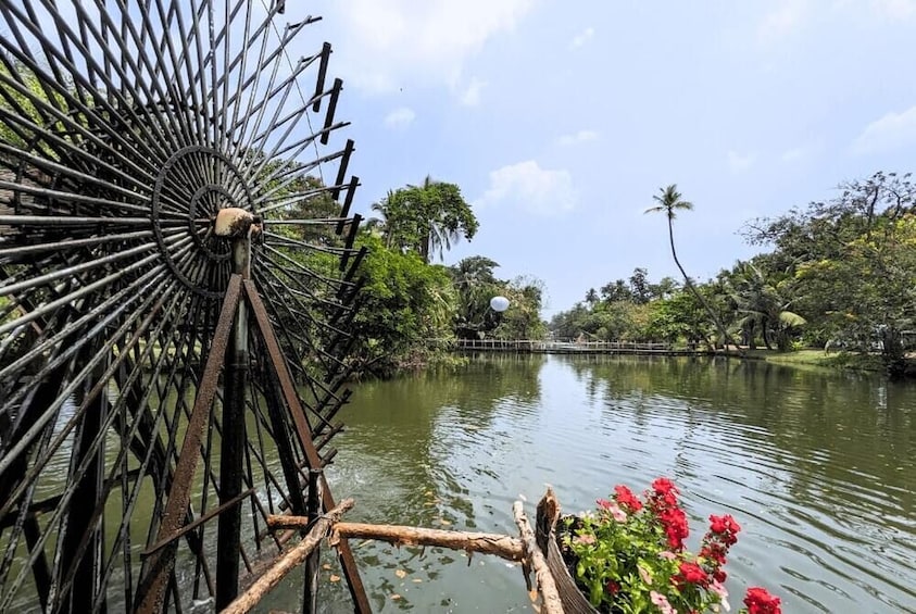 Luxury Speed Boat to Phu Chau Temple Binh Quoi Village Afternoon Tour