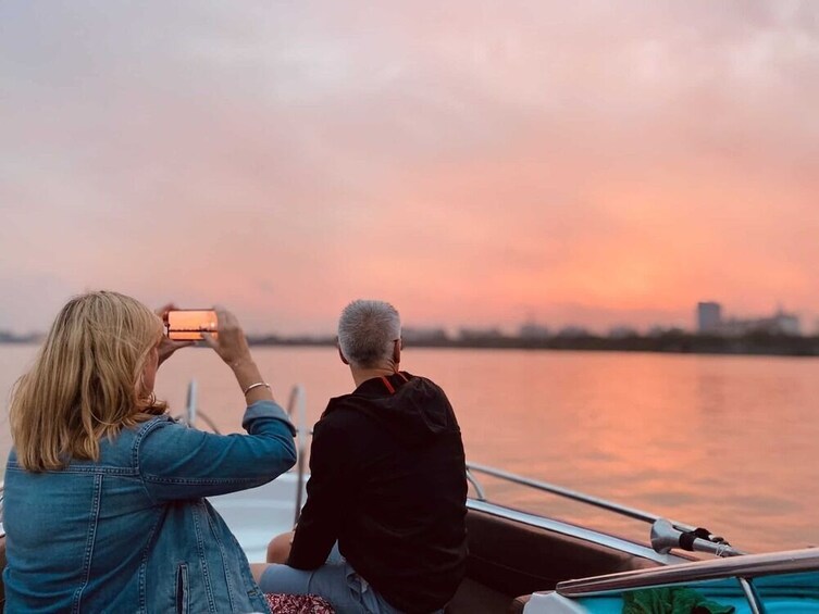 Luxury Speed Boat to Phu Chau Temple Binh Quoi Village Afternoon Tour