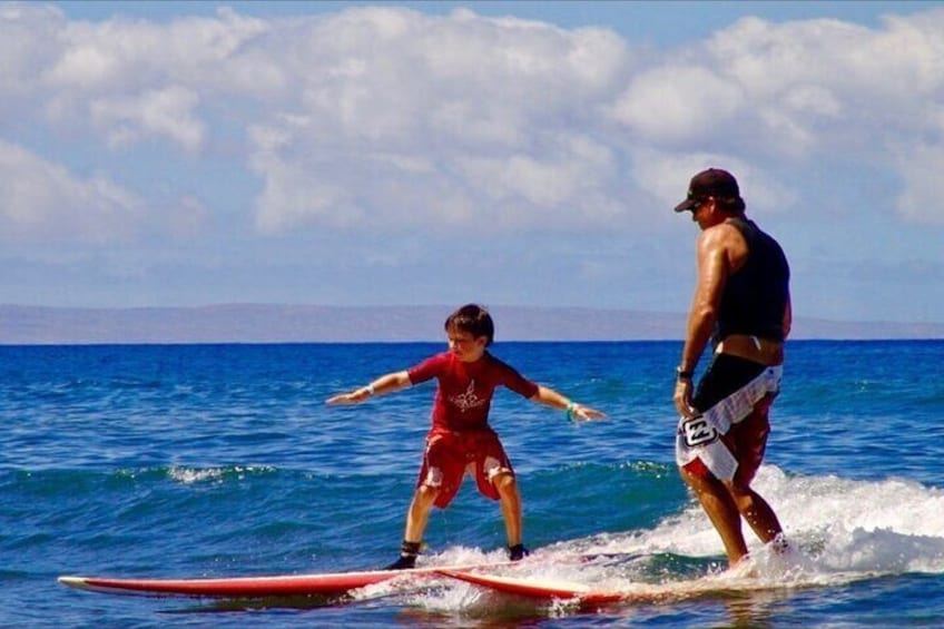 Surfing lesson Waikiki with Firmen