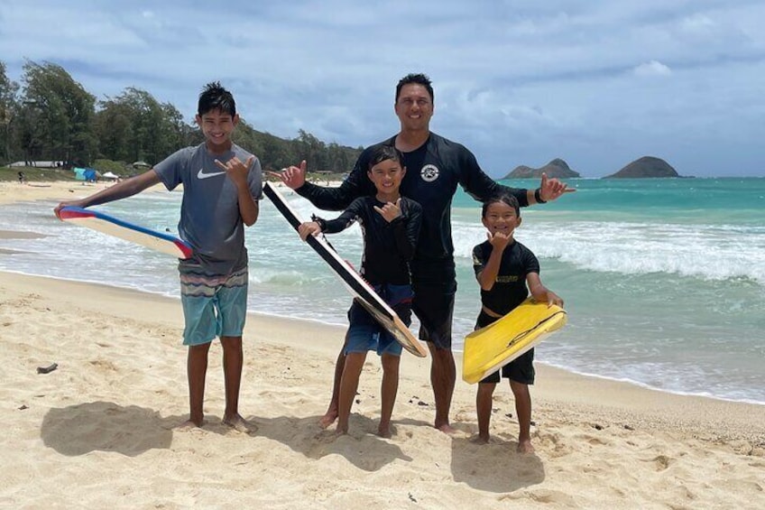 Surfing lesson Waikiki with Firmen