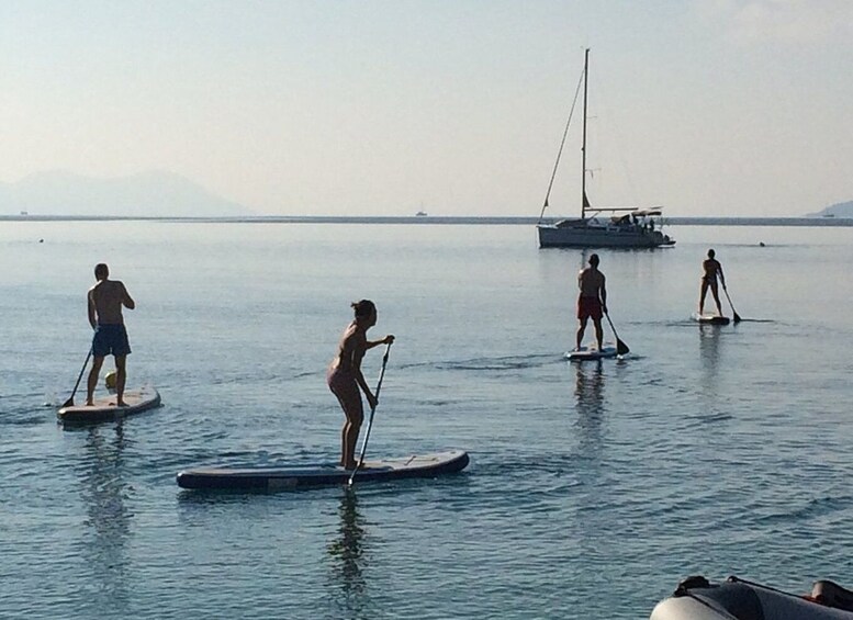 Picture 3 for Activity Lefkada: Guided Half-Day Island Stand-Up Paddleboarding Tour