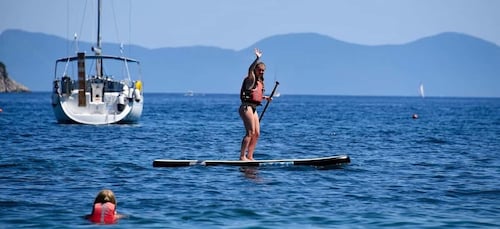 Lefkada: Guided Half-Day Island Stand-Up Paddleboarding Tour