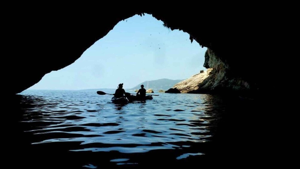 Picture 4 for Activity Lefkada: Agios Ioannis & Papanikolis Cave Kayak Tour