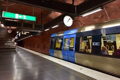 Visite du métro de Stockholm de 2 heures