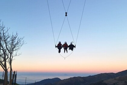 Flights Highest giant swing in Europe in San Mauro Castelverde