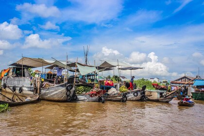 Tutustu Mekongin suisto Cai Be Floating Market Tan Phong Adventure päiväret...