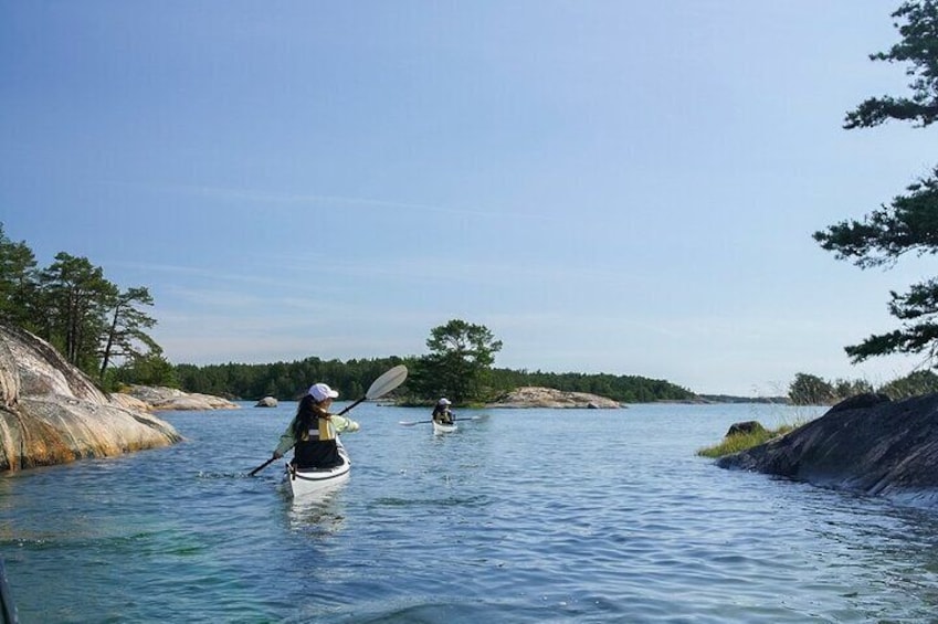 Turku Archipelago Kayaking Evening