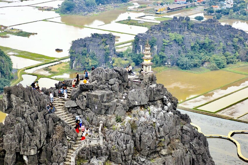 Trang An Bai Dinh Pagoda Day Trip with Mua Cave Luxury Small Group Tour