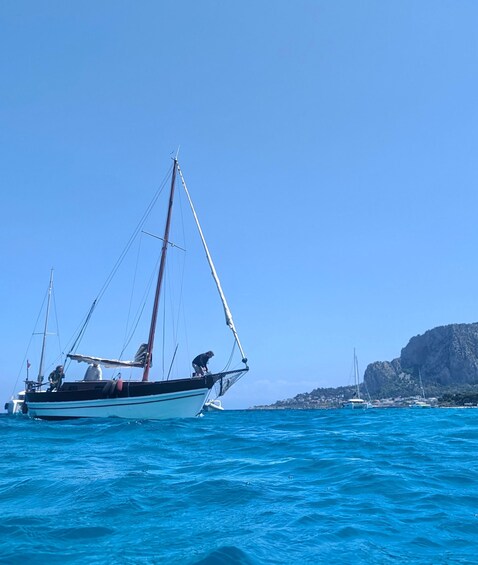 Picture 1 for Activity Vela Boheme ~ Vintage Sicilian Boat Tour