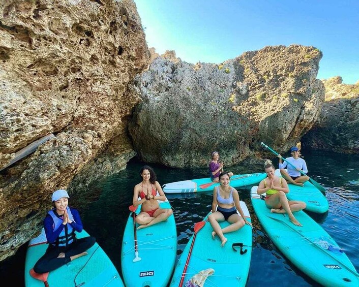 Picture 7 for Activity Stand Up Paddleboard Yoga Class Valetta