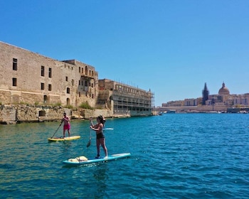 Stand Up Paddleboard Yoga Klasse Valetta
