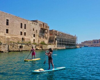 Stand Up Paddleboard Yoga Les Valetta