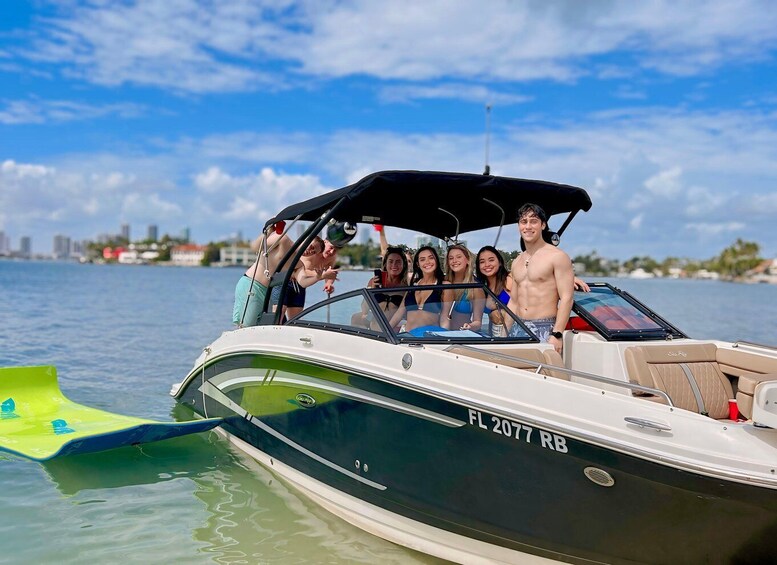 Picture 15 for Activity Miami: Private Luxury Boat Charter with a Captain