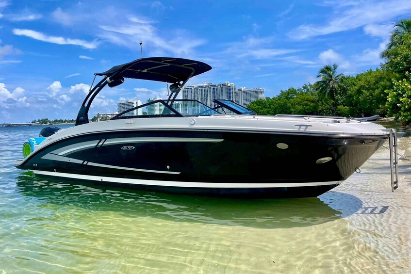 Picture 4 for Activity Miami: Private Luxury Boat Charter with a Captain