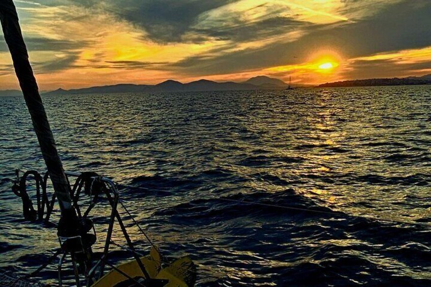 Sail the Athens Riviera on a Catamaran