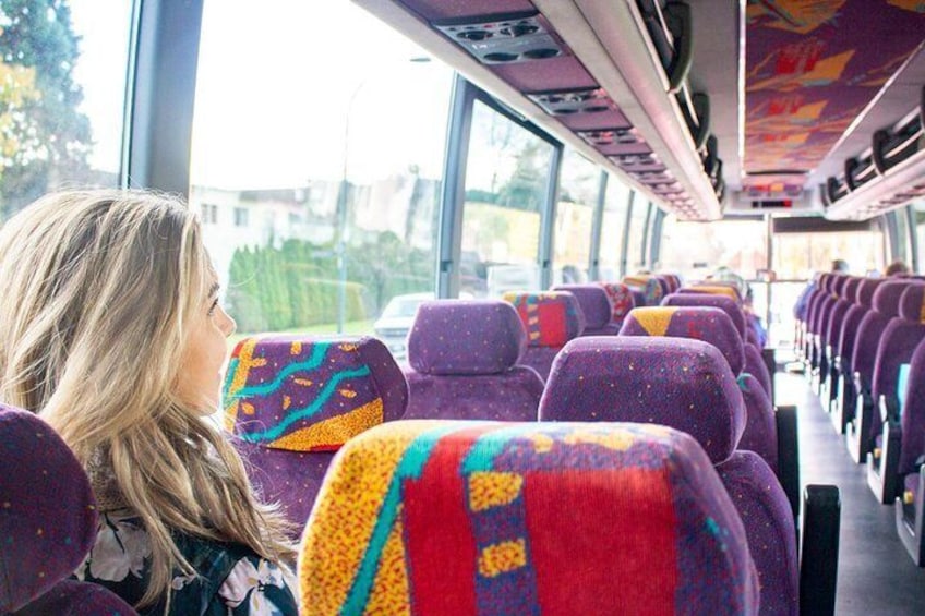 Coach Transfer from Vancouver Cruise Ship Terminal to Downtown Victoria