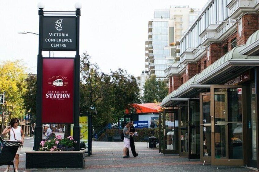 Coach Transfer from Downtown Victoria to Vancouver Cruise Ship Terminal