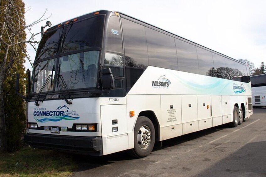 Coach Transfer from Downtown Victoria to Vancouver Cruise Ship Terminal