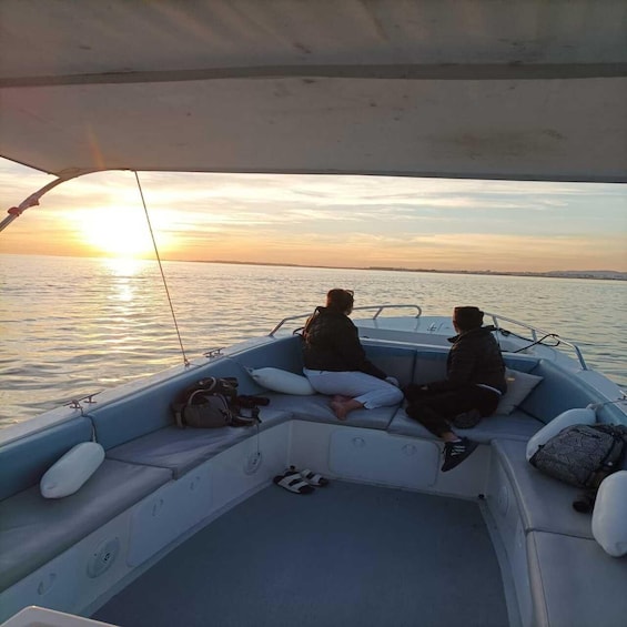 Olhão: 2 islands Ria Formosa Sunset Cruise