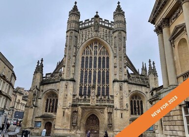 Bain : Visite à pied de Bath et visite guidée de l’abbaye de Bath