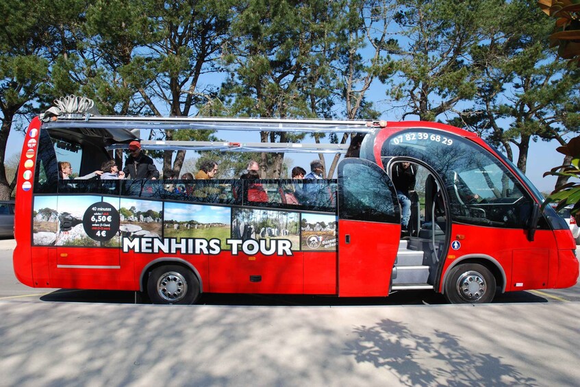 Carnac: Carnac Stones 40-Minute Audio-Guided Bus Tour