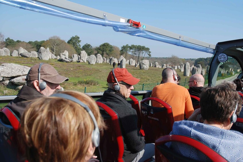 Picture 1 for Activity Carnac: Carnac Stones 40-Minute Audio-Guided Bus Tour