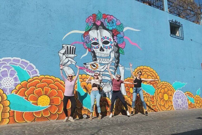 Bicycle Tour through Oaxaca learning about its Urban Art and History